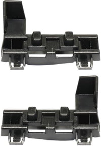 Set Of 2 Front Bumper Side-Reinforcement Bracket Plastic Right Passenger & Left Driver Side Direct Replacement Compatible With 2006-2010 Ford Explorer FO1066170 FO1067170 6L2Z17E814AB