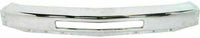Front Bumper Chrome + Lower Valance Textured + End Caps With Fog Light Holes Left & Right Side Direct Replacement Compatible With 2007-2010 Chevrolet Silverado 2500HD 3500HD GM1002831