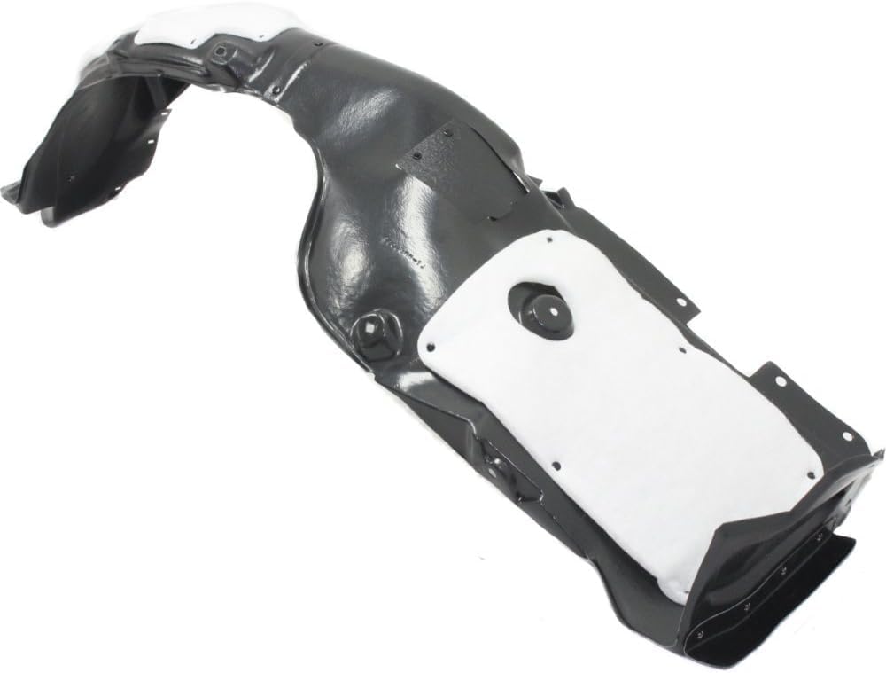 Front Fender Liner Left Driver Side Direct Replacement Compatible With 2014 Hyundai Sonata HY1248135 868113Q700