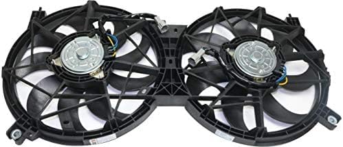 Front Radiator Dual Cooling Fan Assembly Direct Replacement Compatible with 2015-2023 Nissan Murano NI3115152 214815AA1A