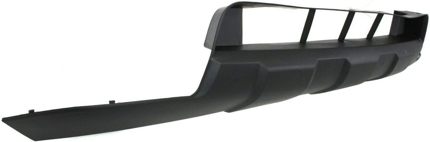 Front Bumper Upper Cover Primed Steel + Lower Valance + Fog Lamp Cover Left Driver & Right Passenger Side Direct Replacement Compatible With 2005-2019 Nissan Frontier NI1014100