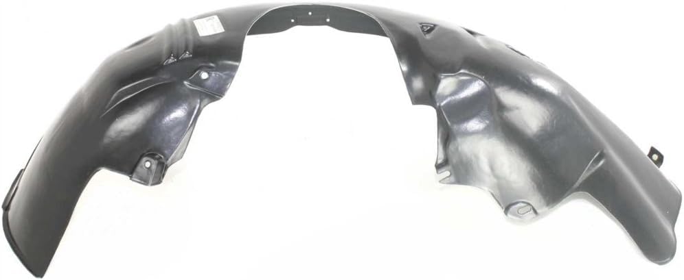 Front Fender Liner Right Passenger Side Direct Replacement Compatible With 2000-2007 Ford Focus FO1251107 5S4Z16102AA