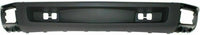 Front Bumper Primed + Lower Valance Air Deflector + Extension Textured + End Caps Left Driver & Right Passenger Side Direct Replacement Compatible With 2009-2013 Chevy Silverado 1500