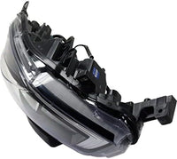 Set Of 2 Front Head Light Assembly Plastic Left Driver & Right Passenger Side Direct Replacement Compatible With 2016-2019 Nissan Sentra NI2503244 NI2502244 260103YU0A 260603YU0A