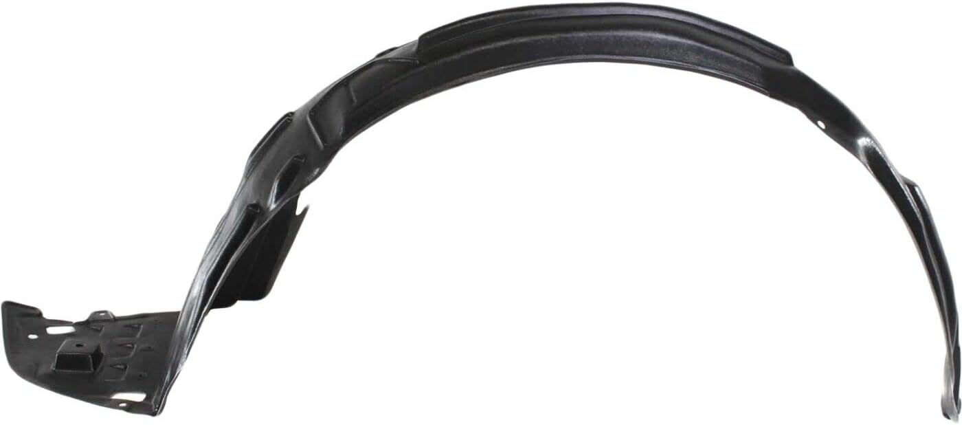 Front Fender Liner Right Passenger Side Direct Replacement Compatible With 2005-2007 Honda Odyssey HO1249124 74101SHJA00