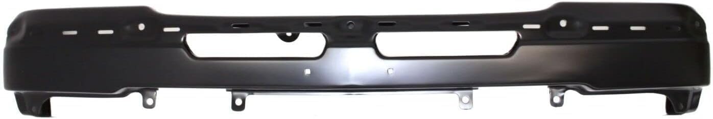 Front Bumper Primed + Upper Cover + Lower Valance Textured + Filler Left Driver & Right Passenger Side Direct Replacement Compatible With 2003-2006 Chevrolet Silverado 1500 GM1051110