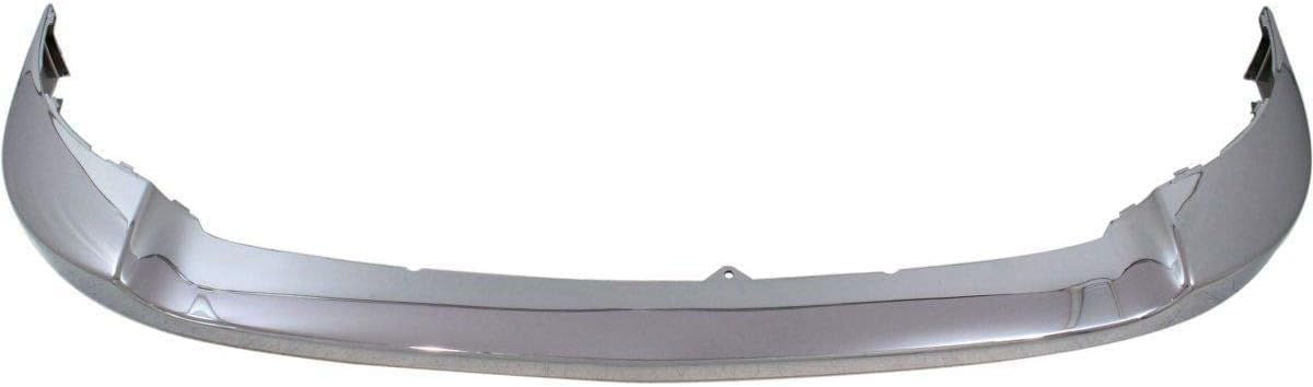 Front Bumper + Upper Cover Chrome + Lower Valance + Extension + Fog Lights + Inner & Outer + Impact Brackets Direct Replacement Compatible With 2011-2014 Silverado 2500HD 3500HD