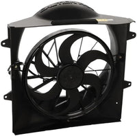 Front Radiator Cooling Fan Assembly Plastic Direct Replacement Compatible with 1999-2003 Jeep Grand Cherokee CH3115110 52079489AB-PFM 52079528AB
