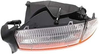 Set Of 2 Front Headlight Assembly Right Passenger & Left Driver Side Direct Replacement Compatible With 1997 Dodge Dakota / 1998 Durango CH2502117 CH2503117 5011407AA 5011406AA