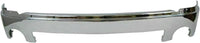 Front Bumper Chrome Steel + Upper Cover Primed + Lower Valance Air Deflector + Extension Textured Direct Replacement Compatible With GMC Sierra 1500 2007-2013 GM1015100