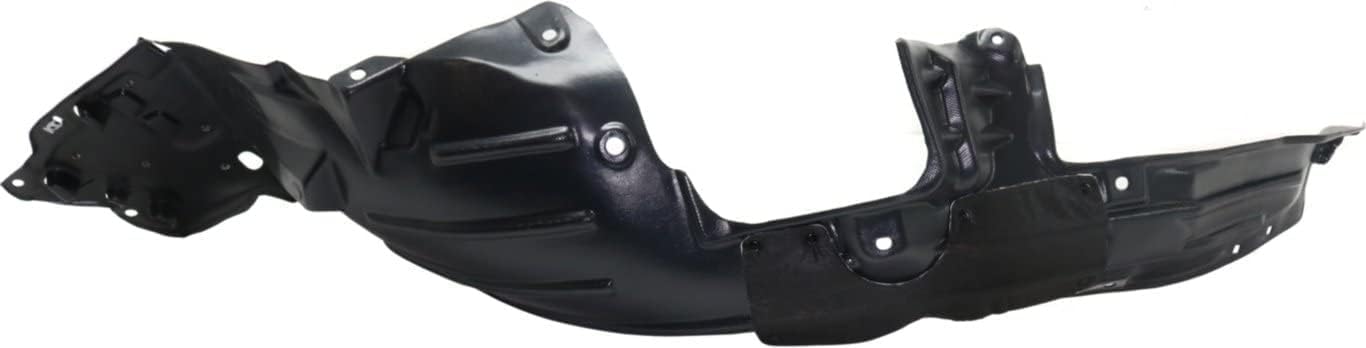 Front Fender Liner Left Driver Side Direct Replacement Compatible With 2018-2020 Honda Fit HO1248181 74150T5RA40