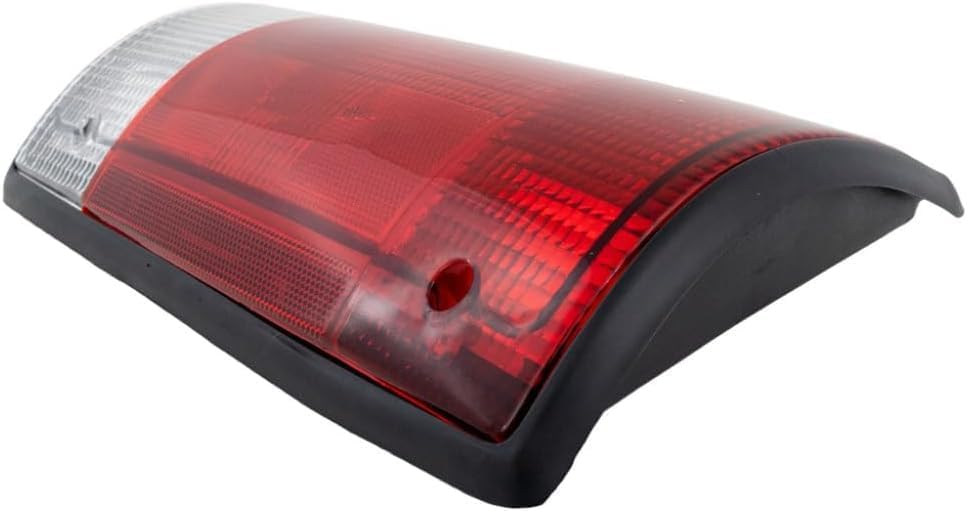 Tail Light Lens And Housing Right Passenger Side Direct Replacement Compatible With 1995-2014 Ford E-Series / 2000-2005 Excursion FO2801114 F5UZ13404A