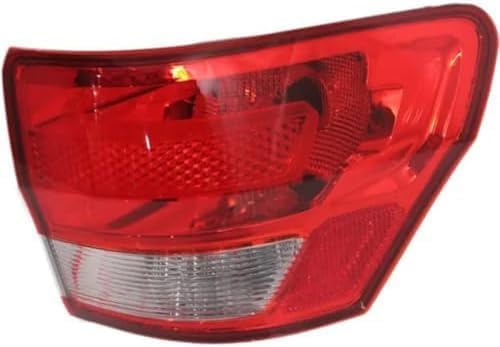 Set Of 2 Tail Light Outer Assembly Left Driver & Right Passenger Side Direct Replacement Compatible With 2011-2013 Jeep Grand Cherokee CH2805100 CH2804100 55079420AG 55079421AG