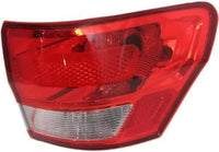 Set Of 2 Tail Light Outer Assembly Left Driver & Right Passenger Side Direct Replacement Compatible With 2011-2013 Jeep Grand Cherokee CH2805100 CH2804100 55079420AG 55079421AG