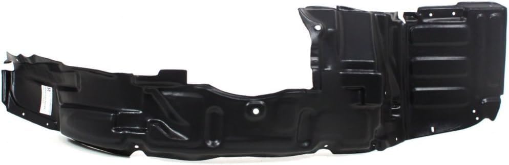 Front Fender Liner Right Passenger Side Direct Replacement Compatible With 2001-2002 Dodge Stratus CH1249136 MR990644