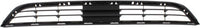 Front Bumper Center Upper + Lower Grille Textured Plastic Direct Replacement Compatible With 2015-2017 BMW X3 BM1036163 BM1036161 51117338476 51117338493