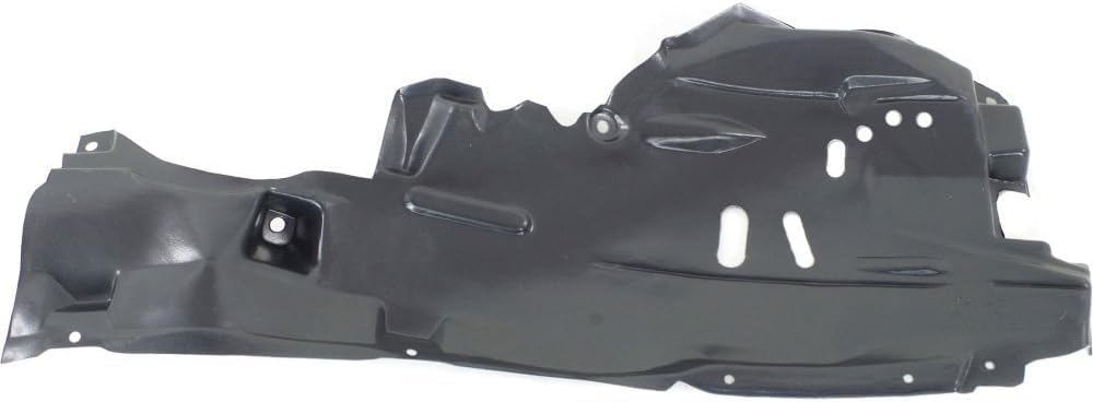 Front Fender Liner Rear Section Right Passenger Side Direct Replacement Compatible With 2005-2006 Infiniti G35 IN1251107 63842AC500