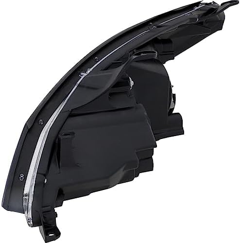 Front Headlight Assembly Right Passenger Side Direct Replacement Compatible With 2007-2008 Toyota Solara TO2503186 8111006422