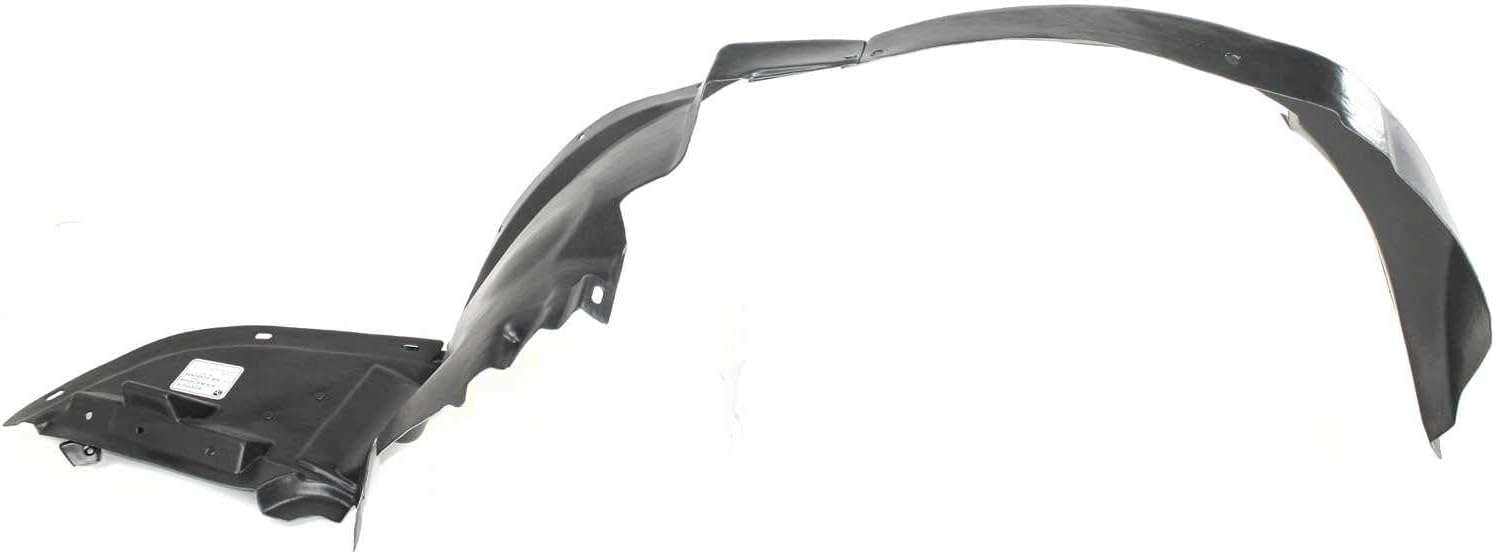 Front Fender Liner Right Passenger Side Direct Replacement Compatible With 2005-2010 Pontiac G6 GM1249174 20815093