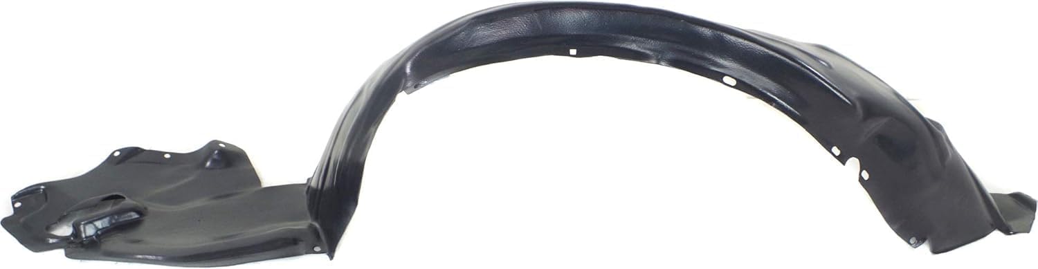 Front Fender Liner Left Driver Side Direct Replacement Compatible With 1997-2001 Lexus ES300 LX1250105 5387633080
