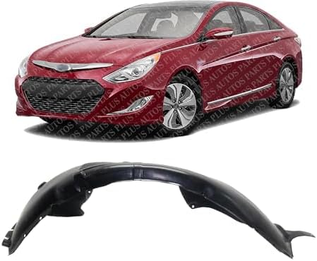 Front Fender Liner Left Driver Side Direct Replacement Compatible With 2015-2017 Hyundai Sonata HY1248168 86811C2310