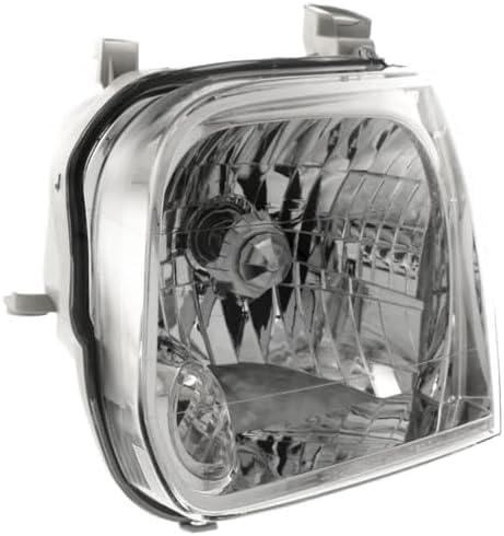 Set Of 2 Front Head Light Assembly Plastic Left Driver & Right Passenger Side Direct Replacement Compatible With 2005-2006 Toyota Tundra / 2005-2007 Sequoia TO2502158 TO2503158