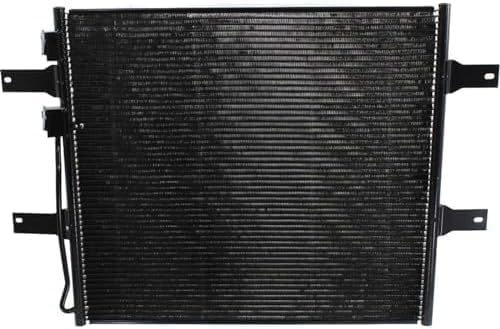 Front AC Condenser Aluminum Core Direct Replacement Compatible With 2007-2009 Dodge Ram Pickup 2500 3500 CH3030239 55057095AA