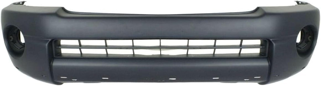 Front Bumper Cover Textured + Lower Valance Primed Plastic Left Driver & Right Passenger Side Direct Replacement Compatible With 2005-2011 Toyota Tacoma TO1000305 TO1093127 TO1093128
