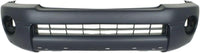 Front Bumper Cover Textured + Lower Valance Primed Plastic Left Driver & Right Passenger Side Direct Replacement Compatible With 2005-2011 Toyota Tacoma TO1000305 TO1093127 TO1093128