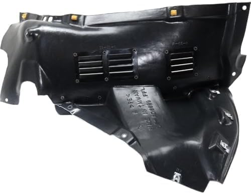 Front Section Fender Liner Left Driver Side Direct Replacement Compatible With 2017-2018 Audi A4 AU1248135 8W0853887C-PFM