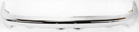 Front Bumper Face Bar Chrome Steel Direct Replacement Compatible With 1992-1995 Toyota 4Runner TO1002131 5210135170