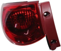Set Of 2 Tail Light Outer Assembly Red Lens Left Driver & Right Passenger Side Direct Replacement Compatible With 2009-2012 Chevrolet Traverse GM2801238 GM2800238 15912686 15912687