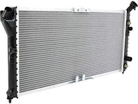 Front Radiator Aluminum Core Direct Replacement Compatible With 1997-2003 Pontiac Grand Prix/Chevrolet Venture/Oldsmobile Intrigue GM3010106 89018557