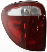 Set Of 2 Tail Lights Lens And Housing Right Passenger & Left Driver Side Direct Replacement Compatible With 2001-2003 Chrysler Town & Country CH2801140 CH2800140 68241332AA 68241333AA
