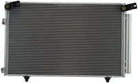 Front A/C Condenser Aluminum Core Direct Replacement Compatible With 2001-2007 Toyota Highlander TO3030116 8846048020
