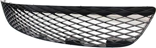 Front Bumper Grille Textured Plastic Direct Replacement Compatible With 2004-2006 Mazda 3 MA1036115 BN8F501T1A