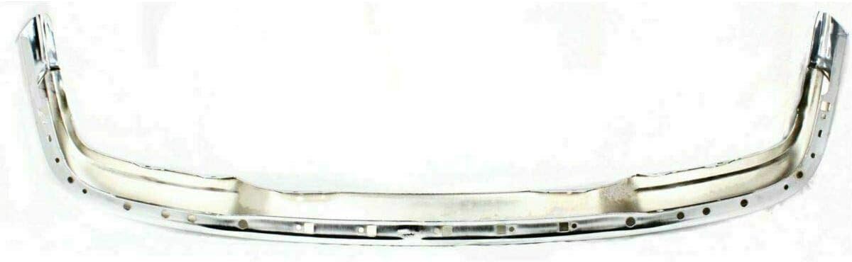 AUTOS PARTS PLUS Front Bumper Chrome Steel + Lower Valance Textured Direct Replacement Compatible With 2001-2003 Ford Ranger FO1002368 FO1095191 1L5Z17757CA 1L5Z17626DAA