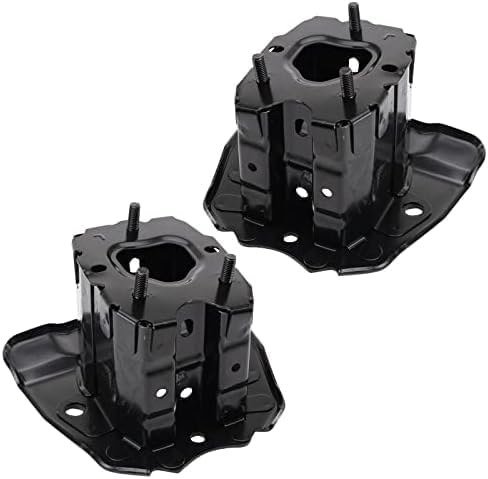 Set of 2 Rear Bumper Reinforcement Bracket Steel Left Driver & Right Passenger Side Direct Replacement Compatible with 2013-2017 Nissan Altima NI1166112 NI1167112
