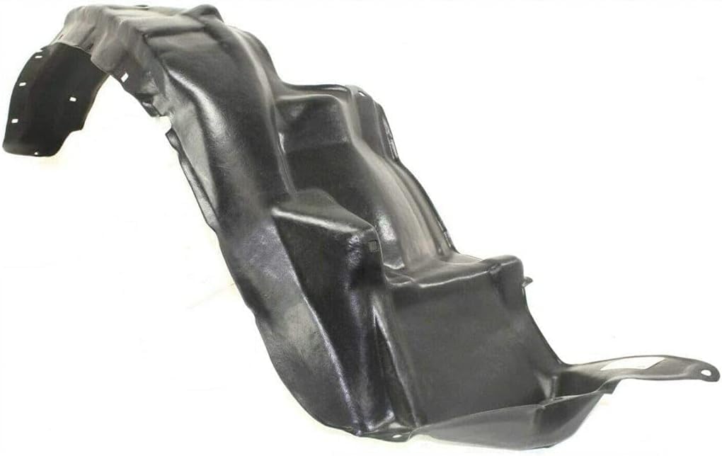 Front Fender Liner Right Passenger Side Direct Replacement Compatible With 2001-2004 Toyota Sequoia / 2004-2006 Toyota Tundra TO1249127 538750C020