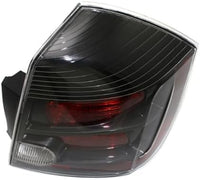 Set Of 2 Tail Light Assembly Plastic Left Driver & Right Passenger Side Direct Replacement Compatible With 2007-2009 Nissan Sentra NI2801178 NI2800178 26550ET80C 26555ET80C