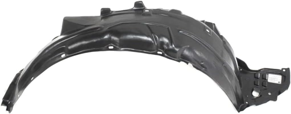 Front Fender Liner Right Passenger Side Direct Replacement Compatible With 2006-2011 Honda Civic HO1251107 74101SNAA10