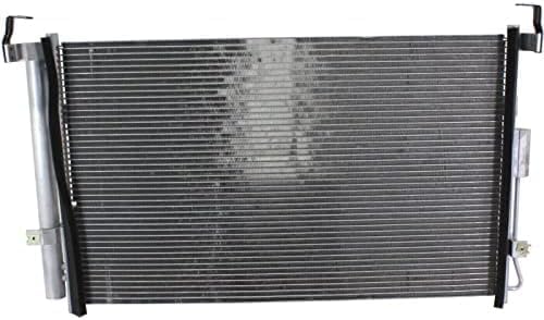 Front A/C Condenser Aluminum Core Direct Replacement Compatible With 2006-2014 Kia Sedona / 2007-2008 Hyundai Entourage KI3030118 976064D900