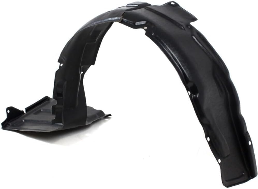 Front Fender Liner Left Driver Side Direct Replacement Compatible With 1999-2001 Mitsubishi Galant MI1248104 MR972839