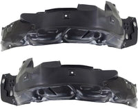 Set Of 2 Front Fender Liner Right Passenger & Left Driver Side Direct Replacement Compatible With 2012-2015 Honda Civic HO1249142 HO1249166 HO1249167 HO1248142 HO1248166 HO1248167