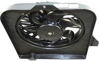 Front Radiator Fan Assembly Plastic Left Driver Side Direct Replacement Compatible With 2001-2005 Dodge Grand Caravan/Chrysler Town & Country CH3115123 4809171AG