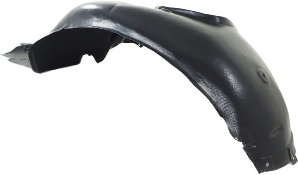 Front Fender Liner Rear Section Right Passenger Side Direct Replacement Compatible with 1999-2005 BMW 3-Series BM1251103 51717039678