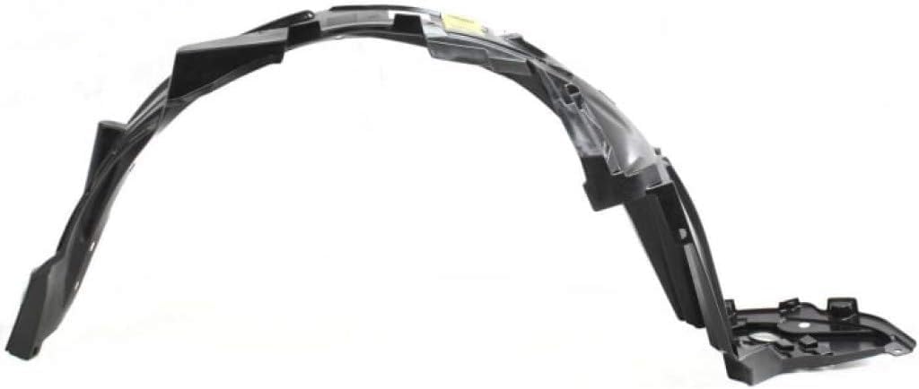 Front Fender Liner Left Driver Side Direct Replacement Compatible With 2006-2011 Honda Civic HO1248134 74151SNAA00