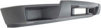 Front Bumper Chrome Steel with Brackets + Lower Valance Primed with Tow Hook & Without Fog Light Holes Direct Replacement For 2004-2012 Chevrolet Colorado/GMC Canyon GM1000723