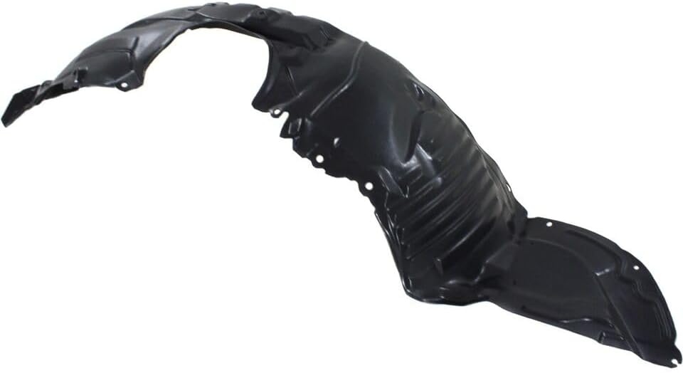 Front Fender Liner Left Driver Side Direct Replacement Compatible with 2010-2013 Mazda 3 MA1248139 BFD156140