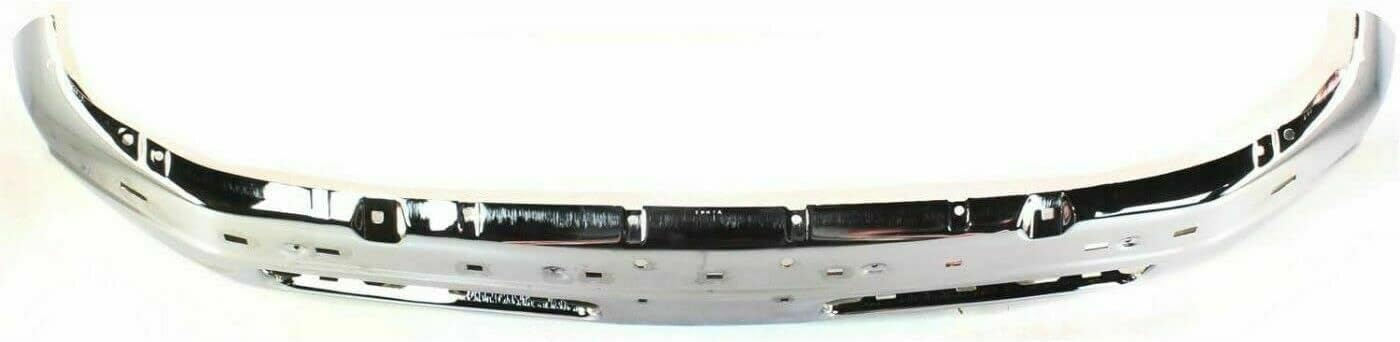 AUTOS PARTS PLUS Front Bumper Chrome + Upper Cover + Lower Valance Direct Replacement Compatible With 1994-2001 Dodge Ram 1500/1994-2002 Ram 2500 3500 CH1002256 CH1002172 CH1000160 CH1000232